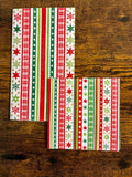 Boston International - Paper Guest Towel 16 Count - Red/Green Stripes & Stars