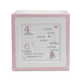 Child To Cherish - Money Bank - A Block to Grow On - Pink