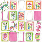 Boston International - 3-Ply 5" Cocktail Napkins 20 Count - Mahjong Allover