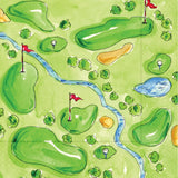 Boston International - 3-Ply 5" Cocktail Napkins 20 Count - Golf
