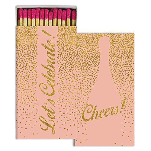 HomArt - Match Box Set of 2 - Cheers - Gold Foil