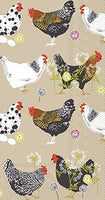 Boston International - Paper Guest Towel - Spatter Hens
