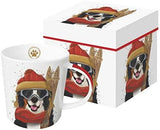 Paperproducts Design - 13.5 oz. Mug - Skiing Noah