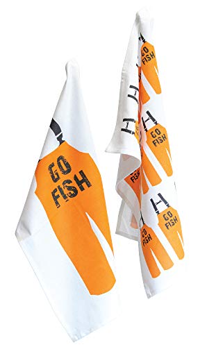 Boston International - Tea Towel Set of 2 - Go Fish