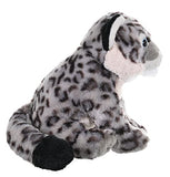 Wild Republic Snow Leopard Cub, Cuddlekins, Stuffed Animal, 12 inches, Gift for Kids, Plush Toy, Fill is Spun Recycled Water Bottles