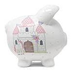 Child To Cherish - Large Piggy Bank - Unicorn Castle