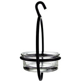 Couronne - 7" Hanging Sphere Bird Feeder - Clear