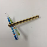 On Reflection Dragonfly Blue & Green Kaleidoscope
