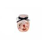 Stony Creek - 4" Frosted Glass Lighted Jar w/Garland - Hello Fall