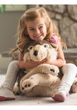 Wild Republic Jumbo Wolf Plush, Giant Stuffed Animal, Plush Toy, Gifts for Kids, 30 Inches