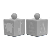 Child to Cherish My 1st Library Bookends, Grey