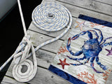 Olivia's Home - 32" x 22" Accent Rug - Chesapeake Blue Crab