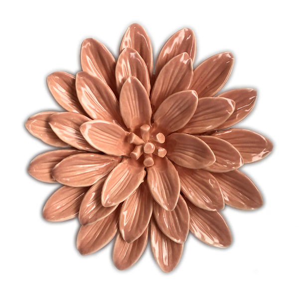 Tozai Home - Colored Flower Wall Sculpture - Pink