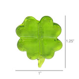 HomArt - Set of 5 Glass Clovers - Green