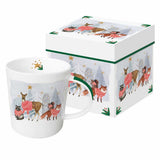 Paperproducts Design - 13.5 oz. Mug - Winter Gathering