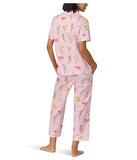 BedHead - S/S Cotton Crop PJ Set - Western Wildflowers - Large