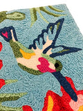 Jellybean - Indoor/Outdoor Rug - 
 Blooming Cactus Hummingbird