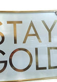 Two's Company - Glam Gallery Gold Wall Art - Viva La Vida
