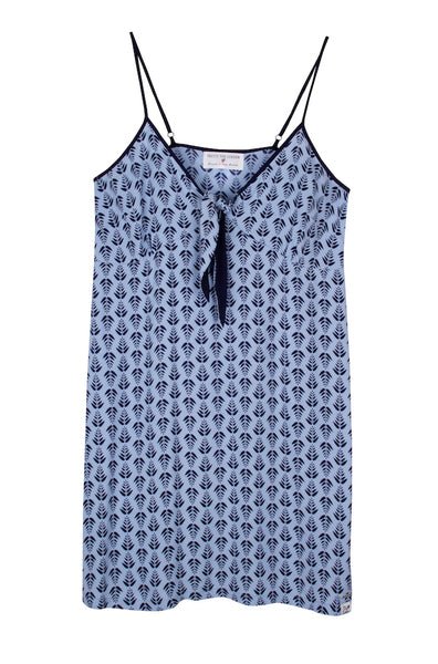 Pretty You London - EcoVero - Chemise Nightdress - Blue - Size 8-10