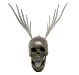 Sugarpost - Metal Sculpture - Flying Skull