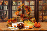 Boston International - Small Glass Pumpkin - Harvest Gold