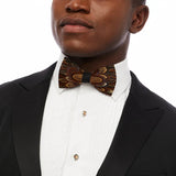 Brackish - Feather Bow Tie - Pheasant