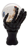 Napco - 7.5" Water Globe on Pedestal - Skeleton