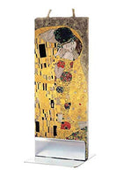 Flatyz - Twin Wick Flat Candle - Klimt - The Kiss