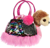 Aurora - Fancy Pals - Shimmers Pet Carrier - Sloth 7"