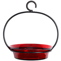 Couronne - Hanging Cuban Bird Bath or Feeder - Red