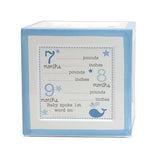 Child To Cherish - Money Bank - A Block To Grow On - Blue