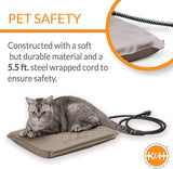 K&H Pet Products - Lectro-Soft™ Heated Pet Bed w/ Cover Size: Small 14"x18"