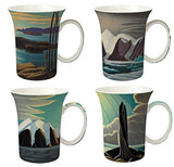 McIntosh Trading - Set of 4 Mugs - Lawren S. Harris' Paintings