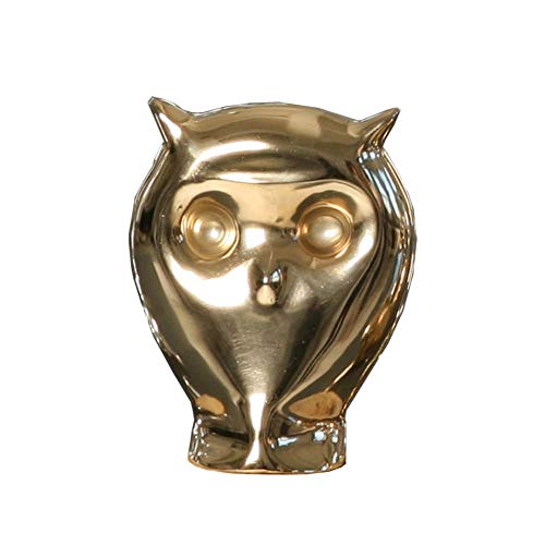 Lunares - Gold Plated Sculpture - Mr. Owl