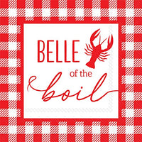 Boston International - 3-Ply 5" Cocktail Napkins - Belle of the Boil