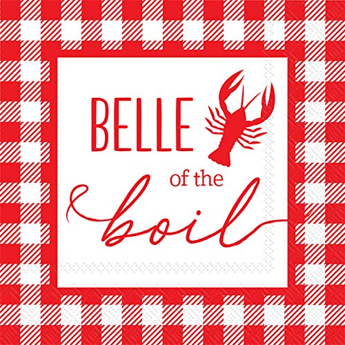 Boston International - 3-Ply 5" Cocktail Napkins - Belle of the Boil