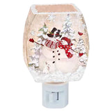 Stony Creek - 4.75" Frosted Night Light - Bundle Up Couple