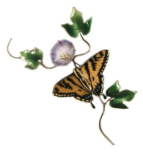 Bovano - Wall Sculpture - Butterfly Tiger Swallowtail