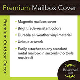 Briarwood Lane - Mailbox Cover - Checkered Pumpkins