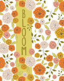 Studio M Sassy Flowers Art Pole Outdoor Decorative Garden Post, Made in USA, 20 Inches Tall