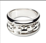 Lisa Welch - Ring - Sterling Silver - Dog Paw Print