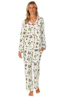 BedHead - Classic Long Sleeve Pajama Set - Warm Wishes - Large