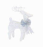 Boston International - White Deer w/Silver Bow