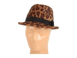 San Diego Hat Company - Women's - Fedora - Leopard Print