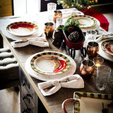 Vietri - Old St. Nick - Assorted Salad Plates - Set of 4