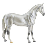 Breyer Horses Freedom Series Horse | Pearly Grey Trakehner | 9.75" x 7" | 1:12 Scale | Horse Toy | Model #960, White