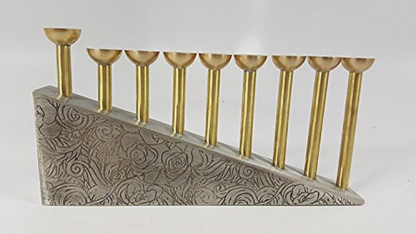 Joy Stember Contemporary Spindle Menorah