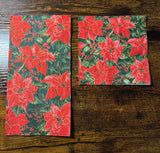 Boston International - Paper Guest Towel 16 Count - Christmas Poinsettia