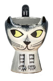 Hannah Turner - Egg Cup - Grey Tabby Cat