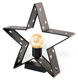 Boston International - 11.5" LED Light - Metal Star